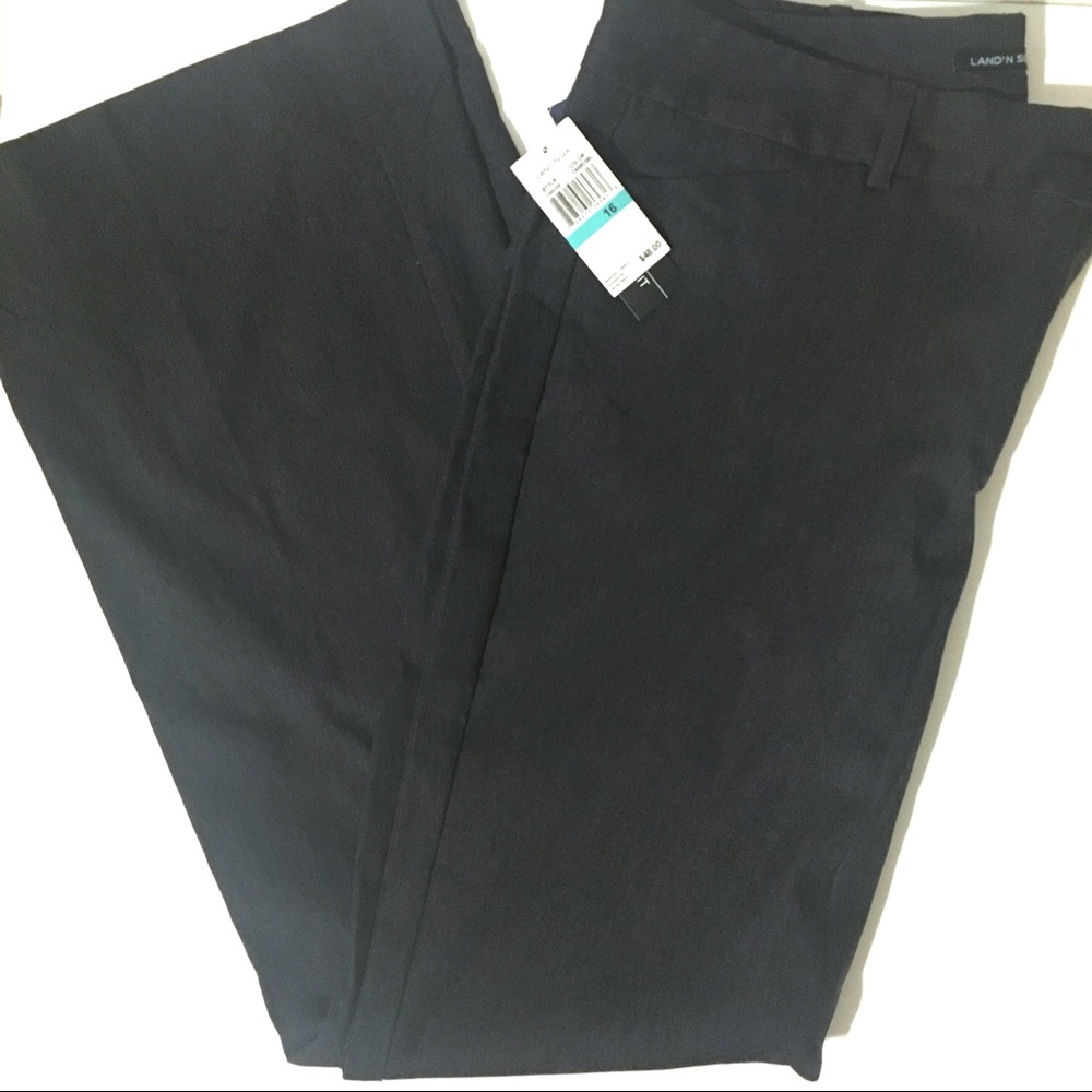 Land N Sean Charcoal Slacks