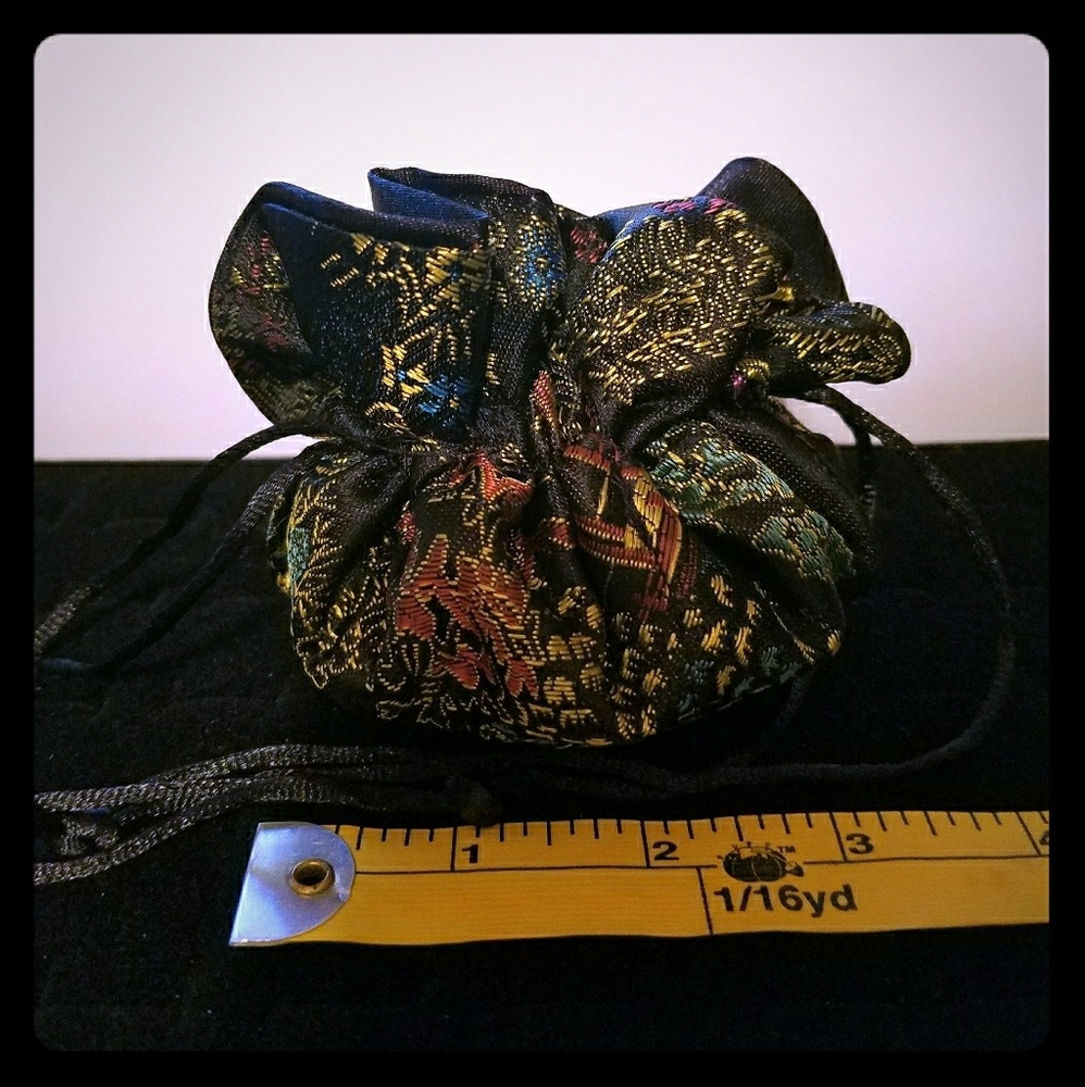 3 for $15! Draw string pouch