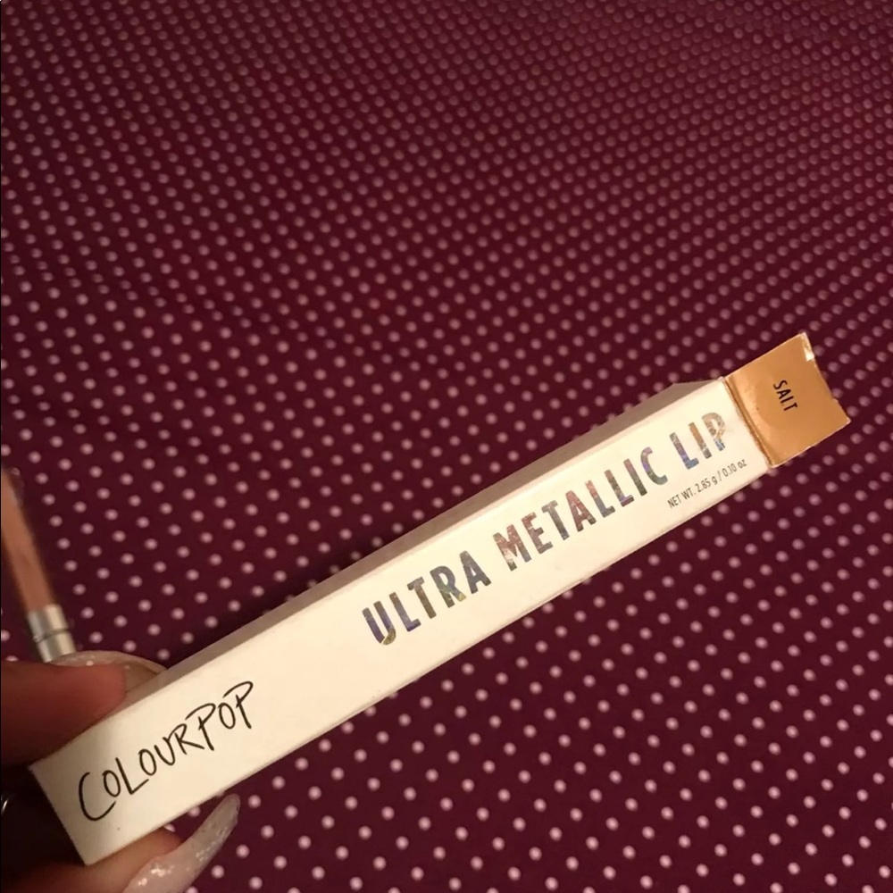 ‼️SOLD‼️ ColourPop Metallic Lip Gloss