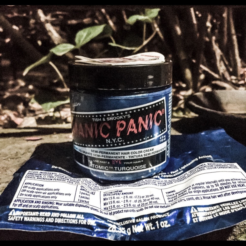 Hair dye and bleach