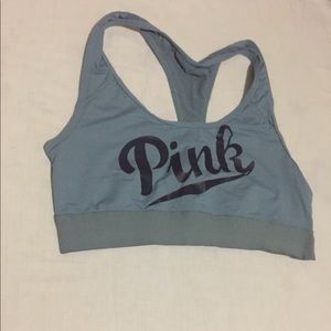 Pink Sports bra