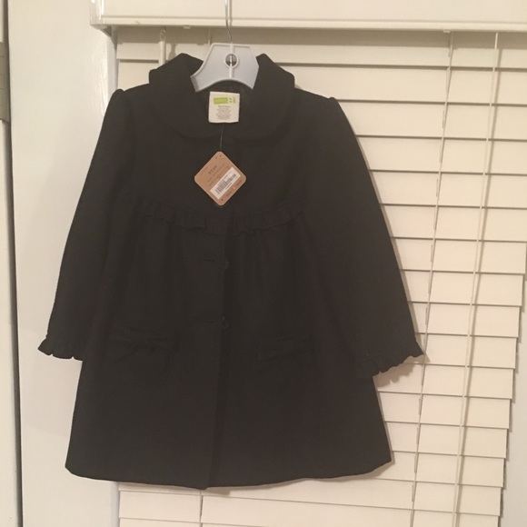 Girls Black Wool Petticoat- Sz 2-3yrs - Picture 2 of 4