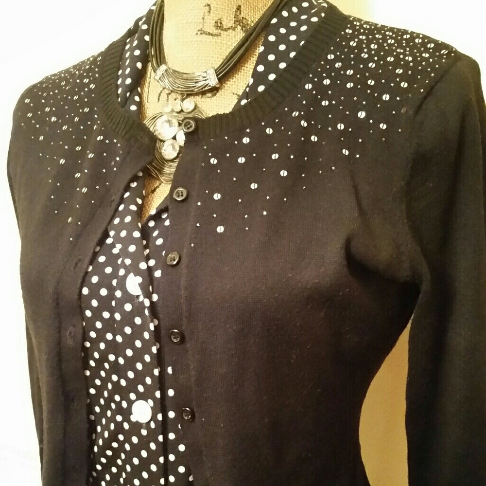 Central Park West black cardigan