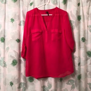 3/4 sleeve blouse