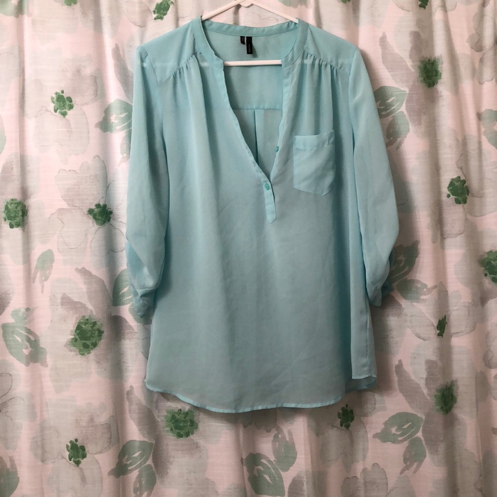 3/4 sleeve blouse