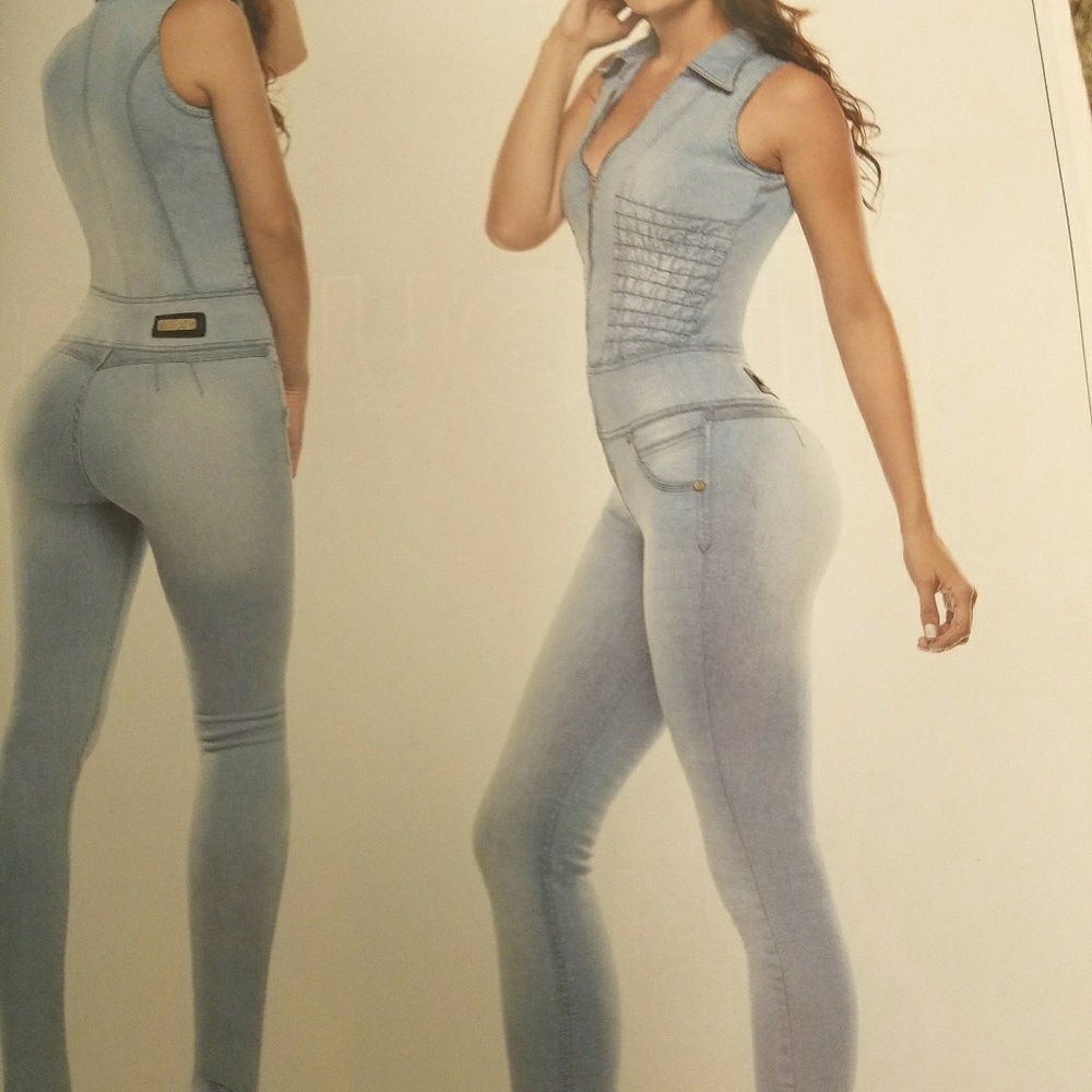 Push Up jeans Coverall