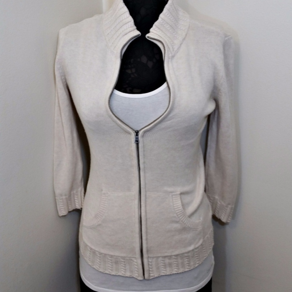 BANANA REPUBLIC Womens Size S Zip-up Cardigan