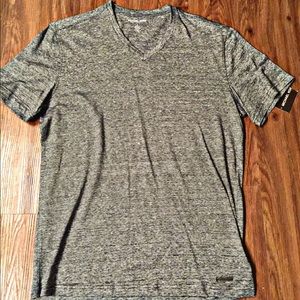 Michael Kors Linen V Neck T-Shirt