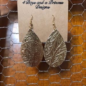 Handmade Leather Earrings