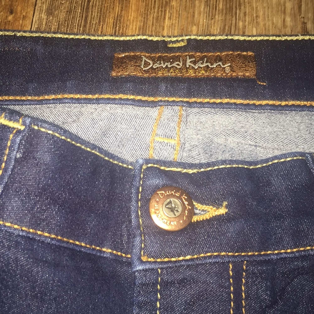 David Kahn Dark Wash Jeans Size 28 - Picture 4 of 8
