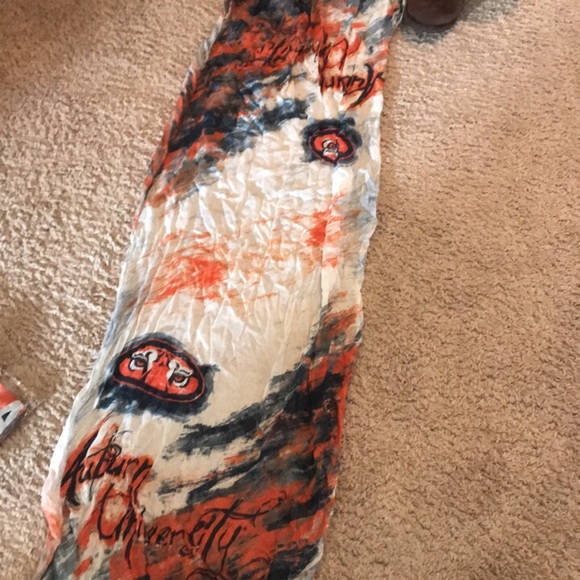 Auburn University Watercolor Scarf - Picture 2 of 4