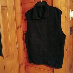 Men's Port Authority fleece vest XL