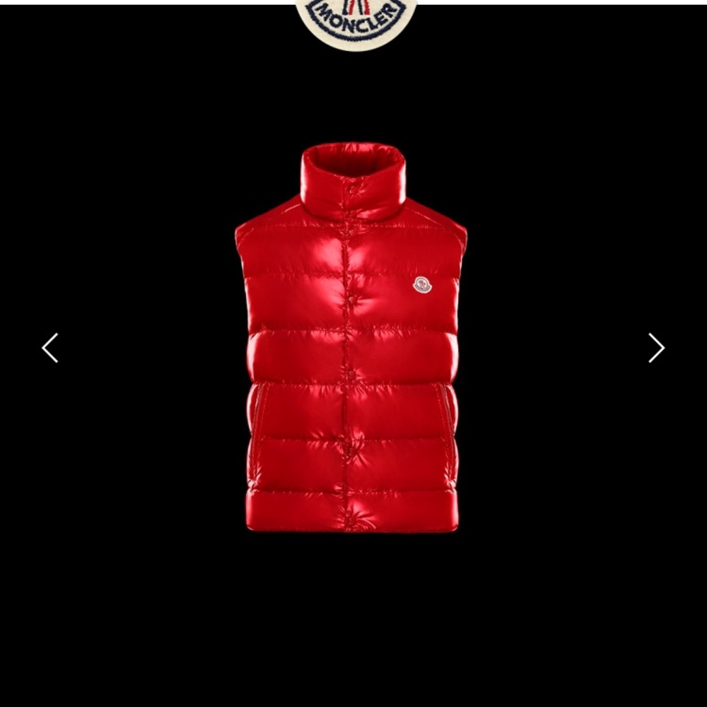 TIB Moncler Red Vest (Authentic )
