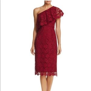 nanette by Nanette Lepore One Shoulder Love Sheath