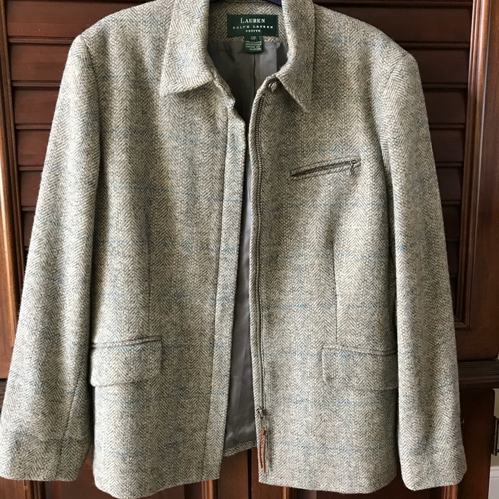 Ralph Lauren Tweed Coat