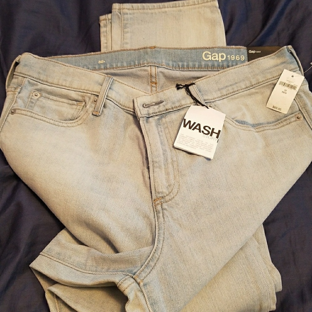 Gap Authentic Straight Stretch Jeans
