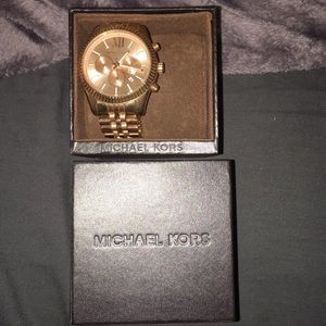 Rose gold Michael Kors Watch