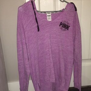Victoria’s Secret PINK oversized pullover.