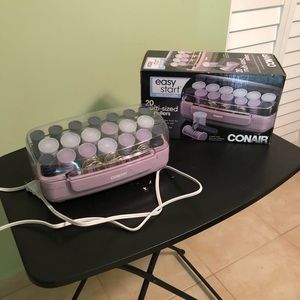 Conair hot rollers.