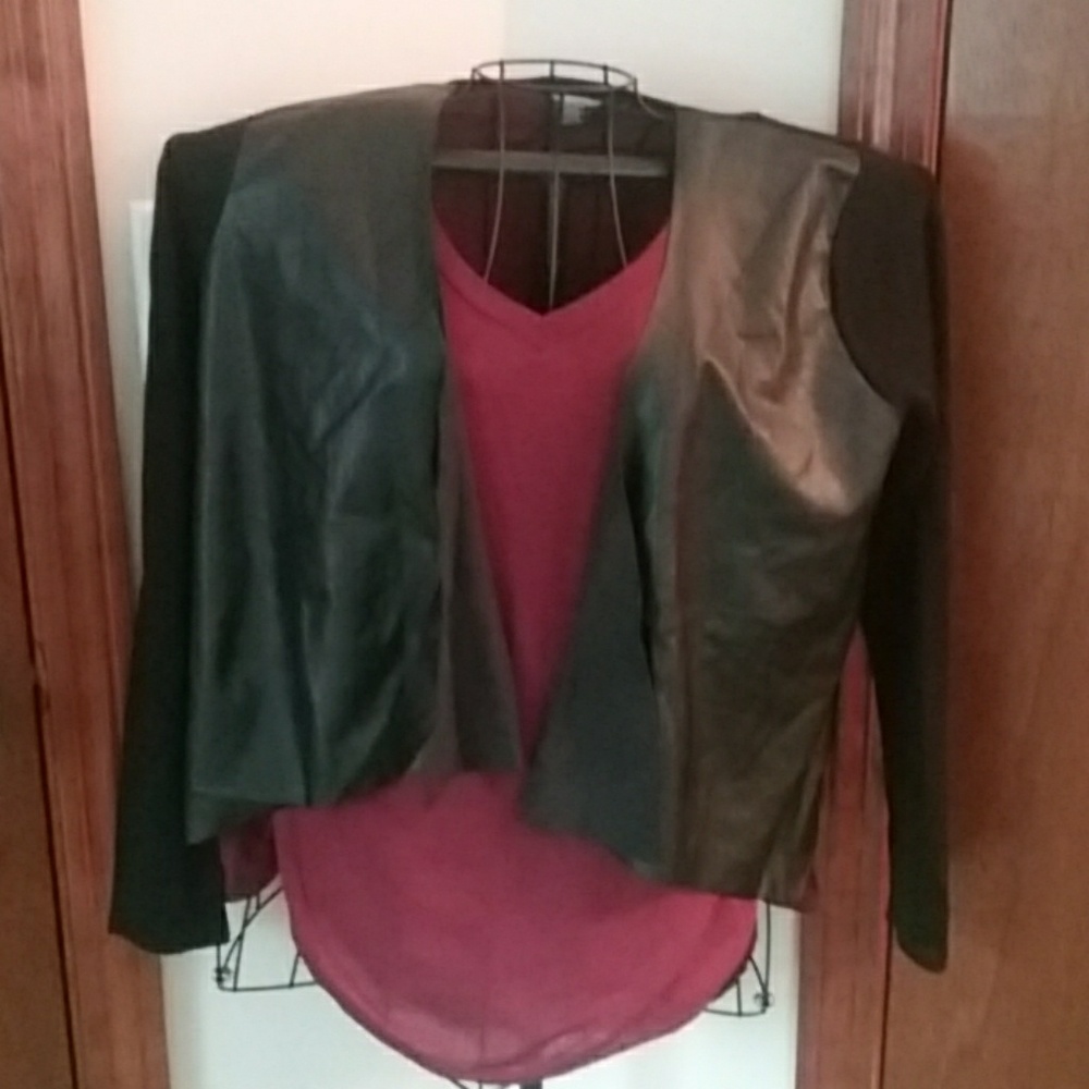 Cute jacket and tunic set