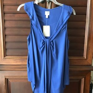 edme&esyllte royal blue shell from Anthropologie