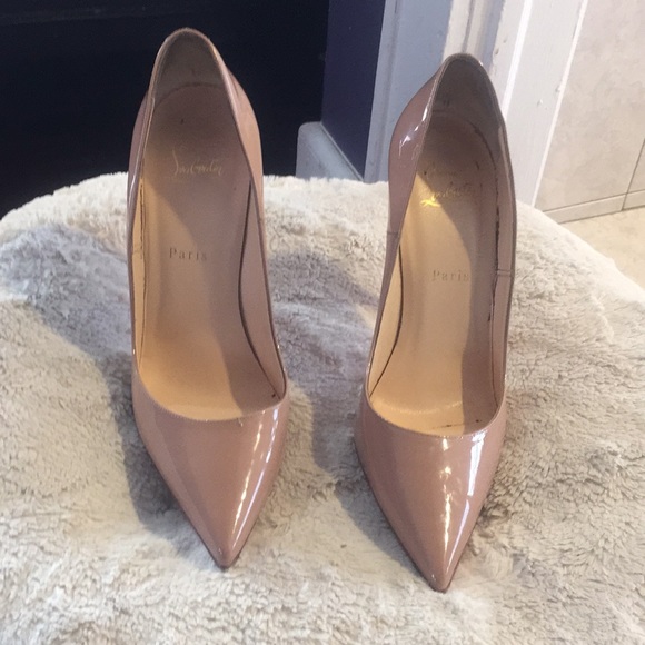 SOLD Christian Louboutin So Kate Nude 391/2 - Picture 1 of 8