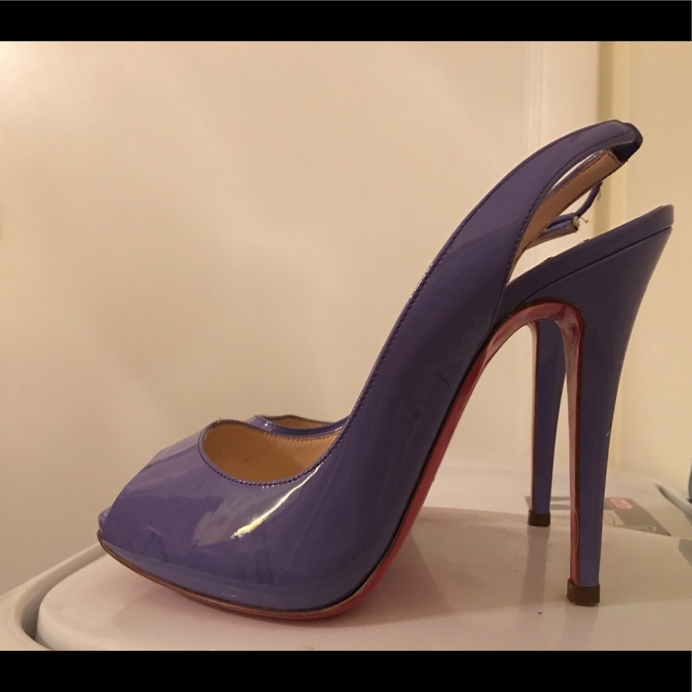 Christian Louboutin Lady Slingback Patent Leather