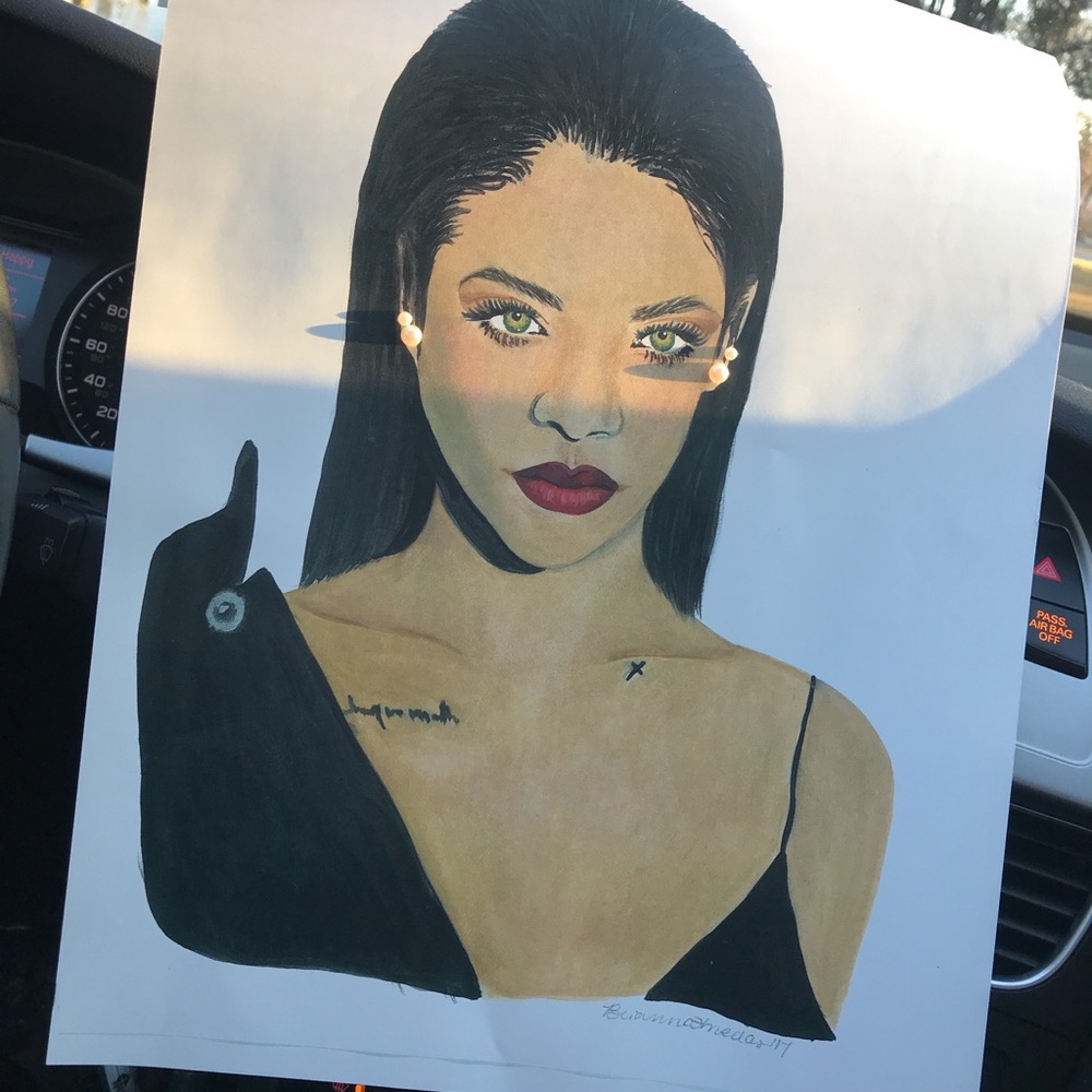 Rihanna Drawings