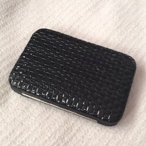 Little black snap wallet