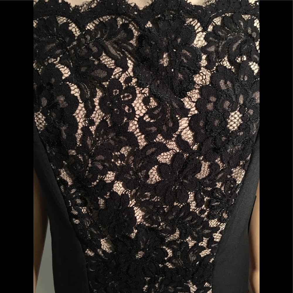 BLACK LABEL CHICO’S BLACK LACE DRESS O.5