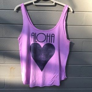 Billabong pink tank