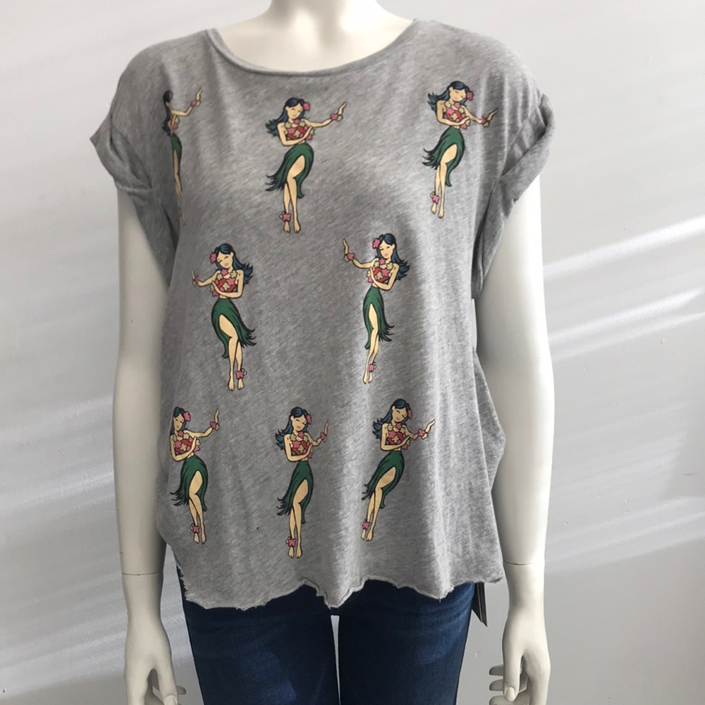 Wildfox Life’s A Beach Hula girls top.