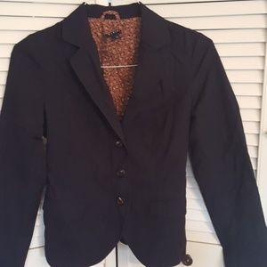 Navy Blue pinstripe blaser