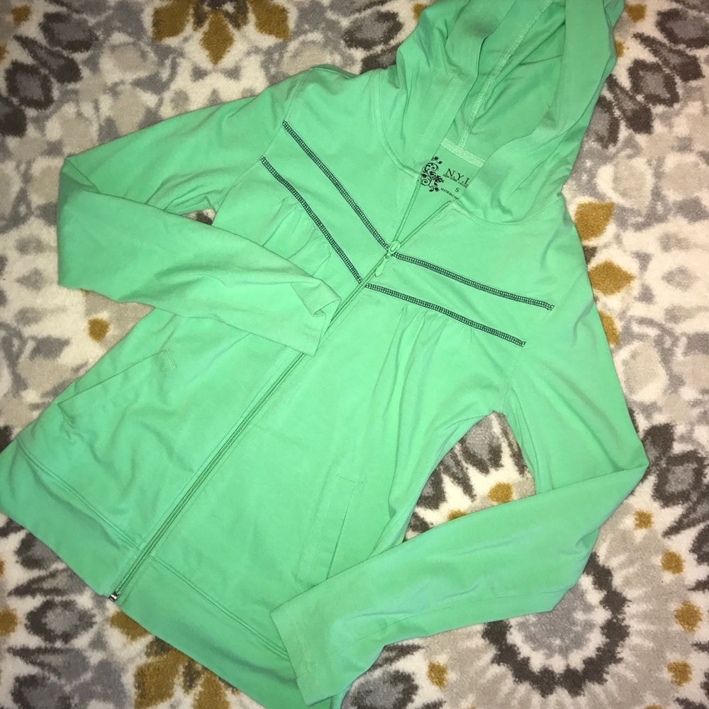 Women's light weight zip hoodie