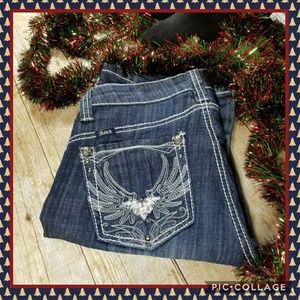 💻CYBER SALE!🎄ADIKTD BOOT CUT JEANS🎄