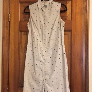 Polka dot shirt dress (Isaac mizrahi for target)