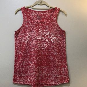 Distressed Ohio State tank