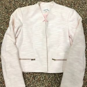Calvin Klein pink blazer in size 2