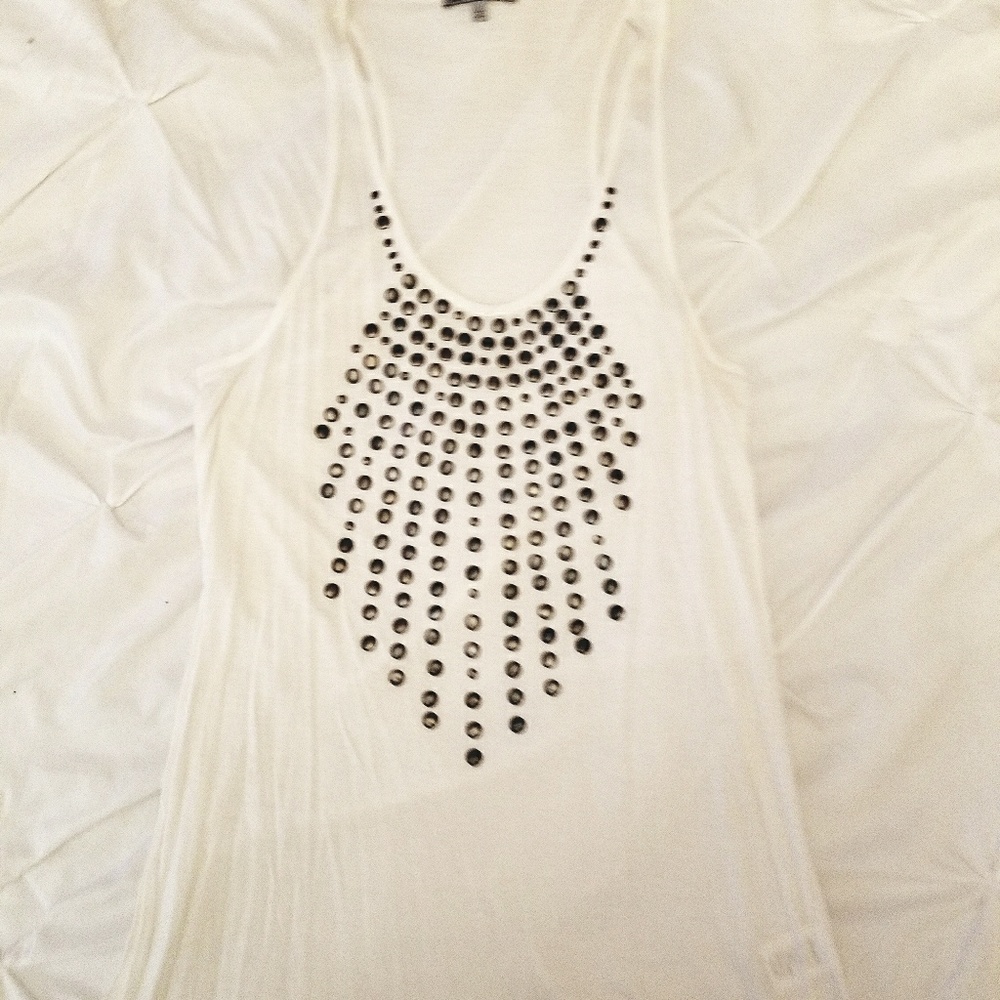 Embellished tank