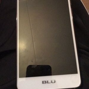 Brand new blue phone