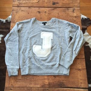 Cropped J.Crew Sweatshirt