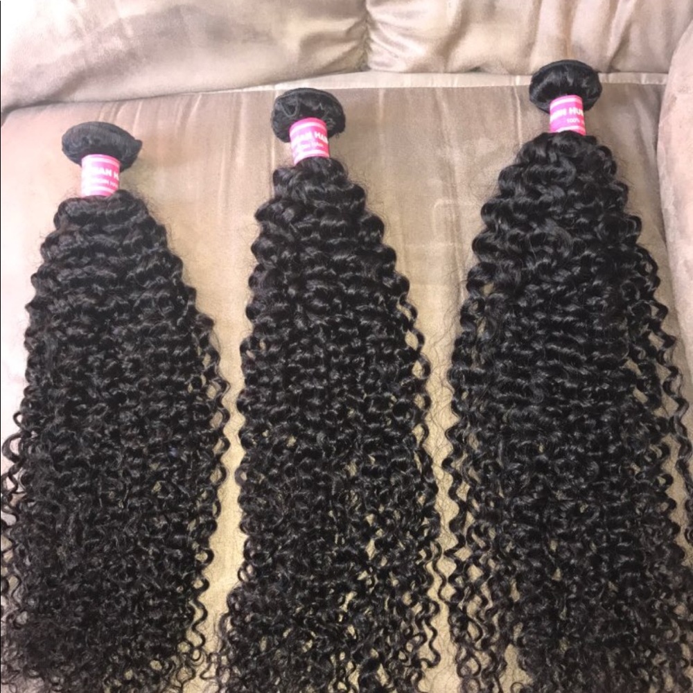 3 bundles unprocessed virgin hair 16inches