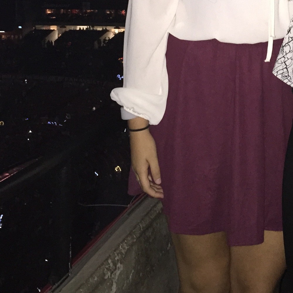 Brandy Melville Velvet Skirt