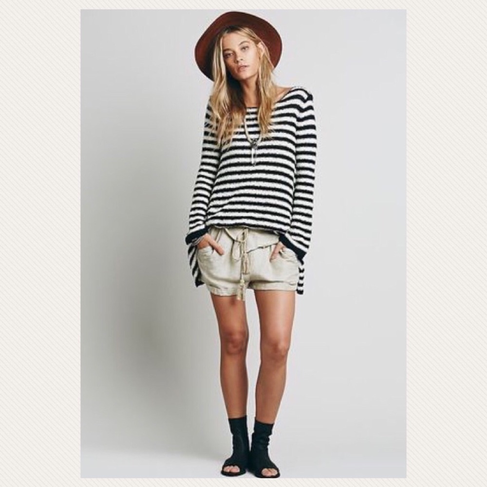 SOLD Free People Counting Stripes Swing Tunic, XS