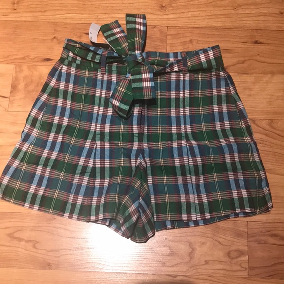 NWT -J. Crew high-waisted shorts! - Picture 2 of 3