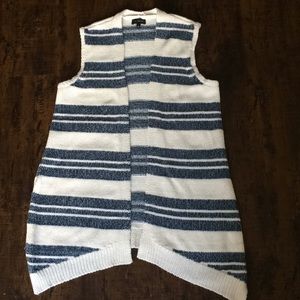 Sleeveless Cardigan Sweater