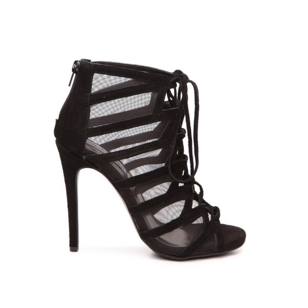 Steve Madden Dax Black Heels