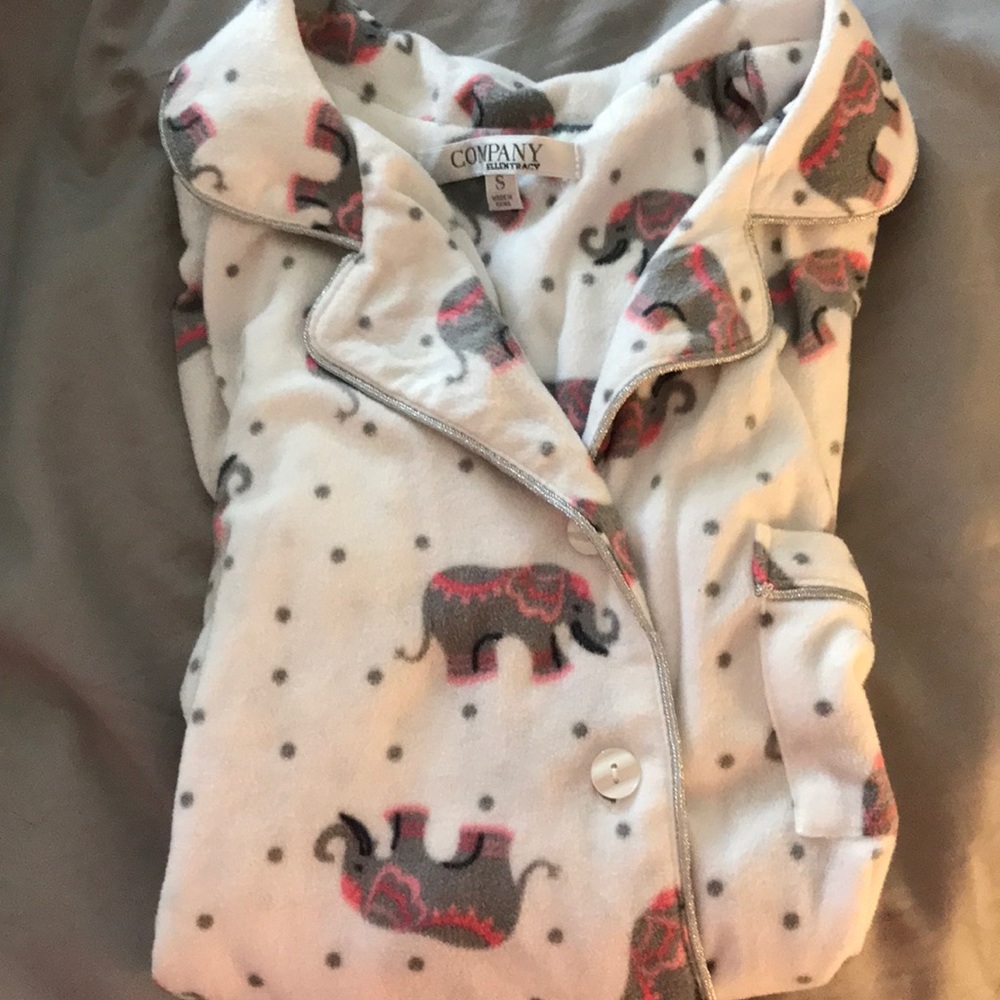 Elephant Pajama Top