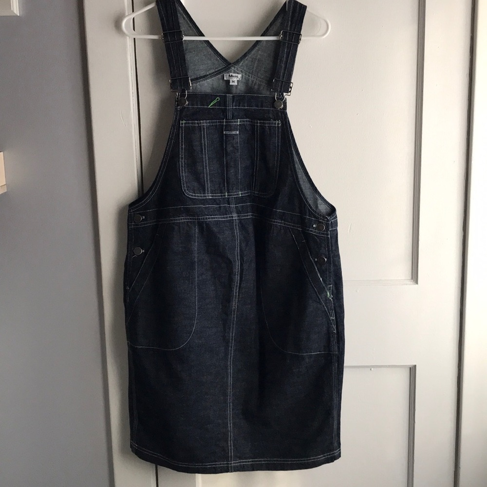 Maternity overall dress