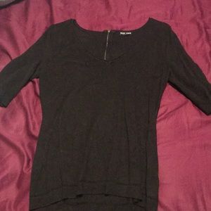 Express V Neck Sweater Zipper Back FREE IN BUNDLE